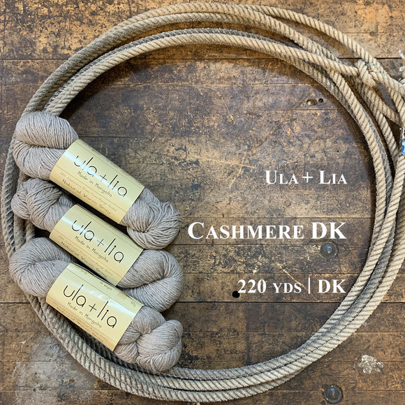 ULA+LIA Cashmere DK Yarn