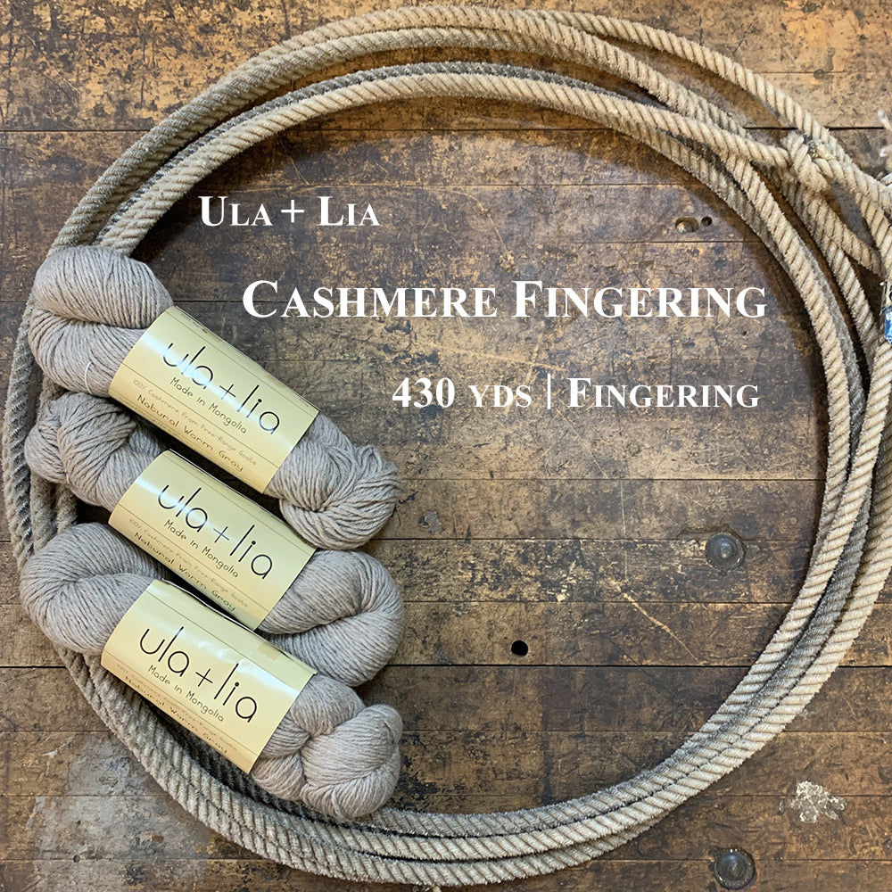 ULA+LIA Cashmere Fingering Yarn