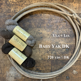 ULA+LIA Baby Yak DK Yarn color