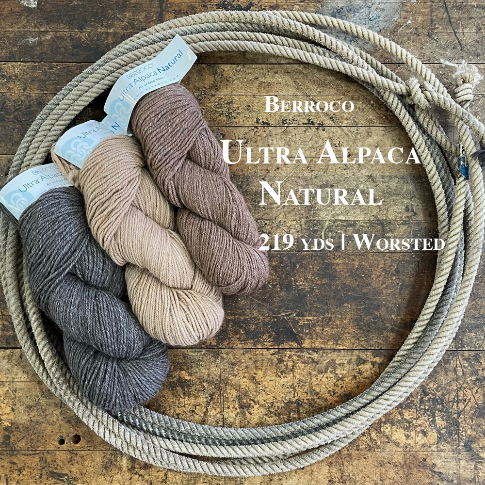 Berroco Ultra Alpaca Worsted Natural yarn