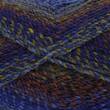 Universal Yarn Major yarn color blue and browns
