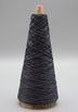 Lunatic Fringe Yarns 3/2 Tubular Spectrum Cones 1.5 oz color very dark gray
