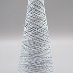 Lunatic Fringe Yarns 5/2 Tubular Spectrum Cones 1.5oz color very light gray