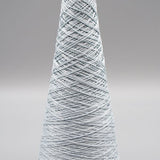 Lunatic Fringe Yarns 5/2 Tubular Spectrum Cones 1.5oz color very light gray