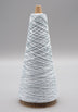 Lunatic Fringe Yarns 5/2 Tubular Spectrum Cones 1.5oz color very light gray
