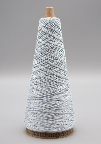 Lunatic Fringe 4oz cone in color Very Light Gray