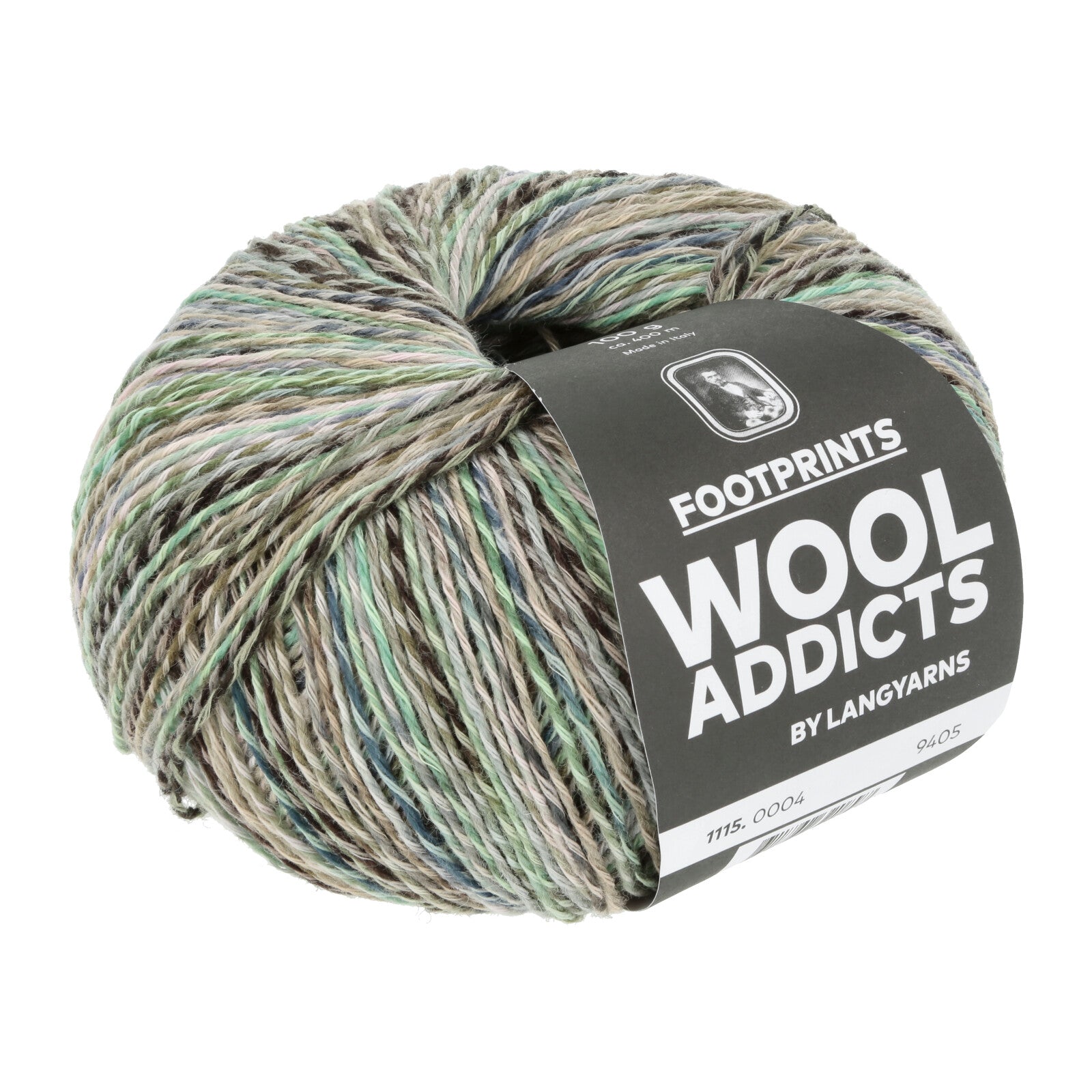 WoolAddicts Footprints yarn color Four