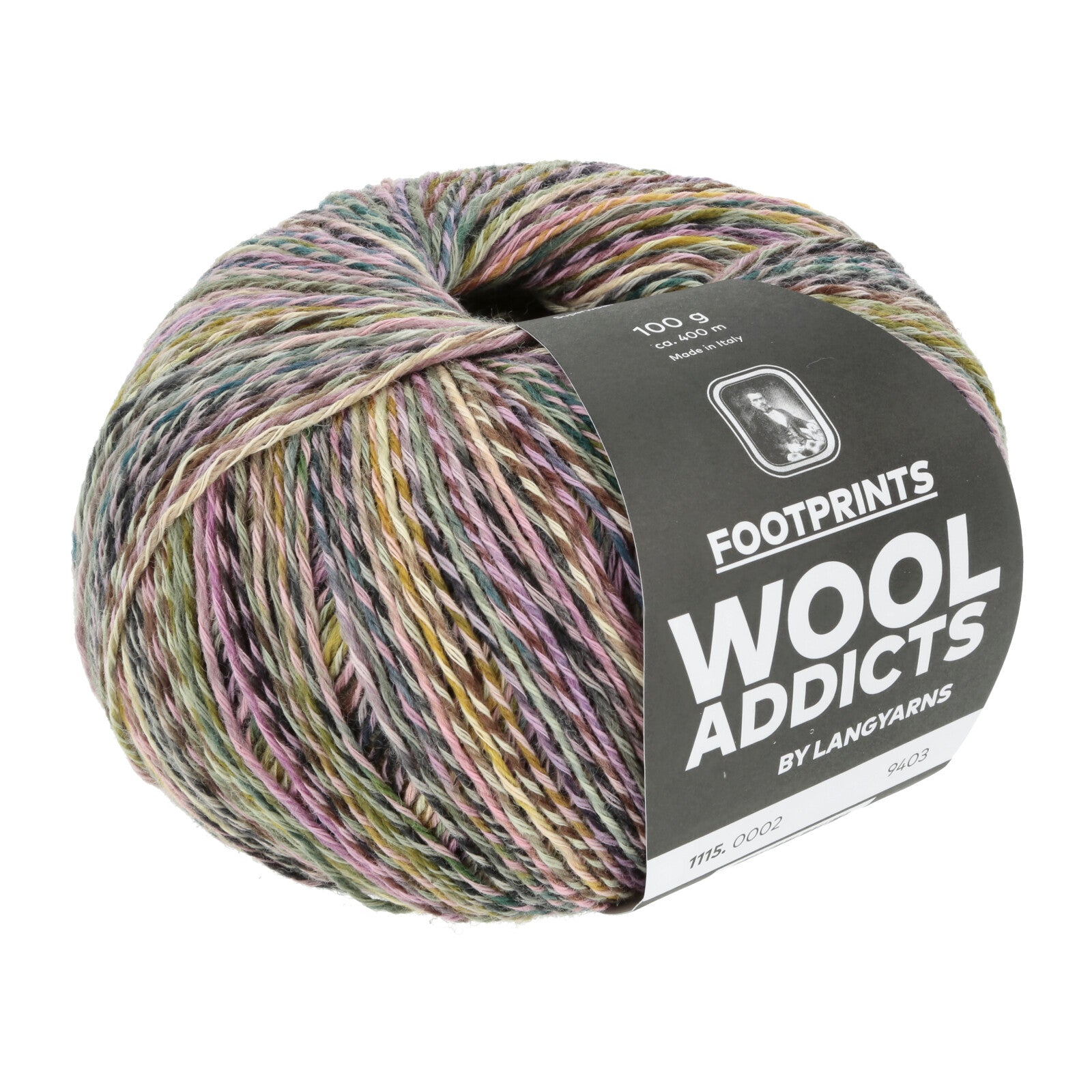 WoolAddicts Footprints yarn color Two