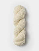 Skein of Blue Sky Fibers Woolstok yarn in the color off-white