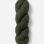 Skein of Blue Sky Fibers Woolstok yarn in the color brown