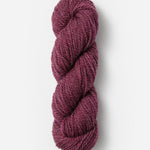 Skein of Blue Sky Fibers Woolstok yarn in the color mauve