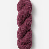Skein of Blue Sky Fibers Woolstok yarn in the color mauve