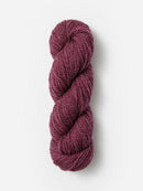Skein of Blue Sky Fibers Woolstok yarn in the color mauve