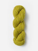 Skein of Blue Sky Fibers Woolstok yarn in the color yellow