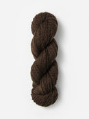 Skein of Blue Sky Fibers Woolstok yarn in the color brown