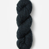Skein of Blue Sky Fibers Woolstok yarn in the color dark navy blue