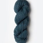 Skein of Blue Sky Fibers Woolstok yarn in the color teal