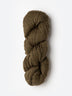 Skein of Blue Sky Fibers Woolstok yarn in the color light brown