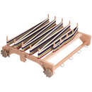 Ashford Rigid Heddle Warping Pegs in action on the rigid heddle loom