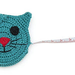 Paradise Crochet Tape Measure cat
