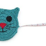 Paradise Crochet Tape Measure cat