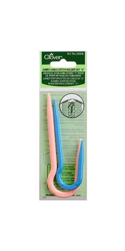 Clover Cable Stitch Holder Jumbo U