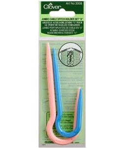 Clover Cable Stitch Holder Jumbo U