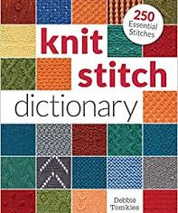 Knit Stitch Dictionary 25 knitted blocks
