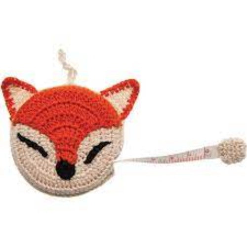 Paradise Crochet Tape Measure fox