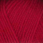 Photo of a cherry red sample of Encore Plymouth Yarn