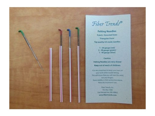 Fiber Trend Felting Assorted Needles 4 pack