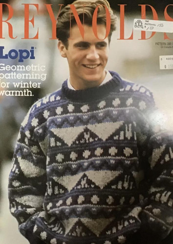 Cover of Reynolds Lopicolor pattern book