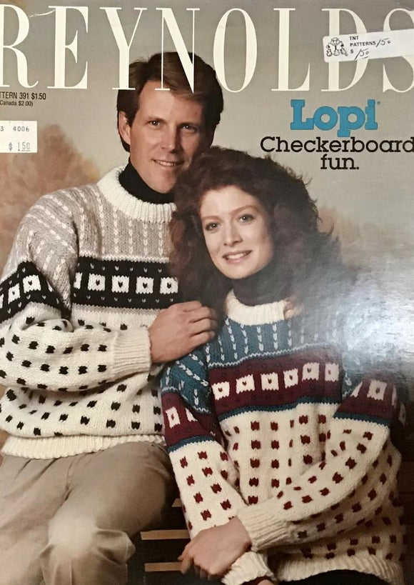 Cover of Reynolds Lopicolor pattern book