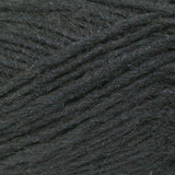 A close up photo of dark gray Istex Lettlopi yarn