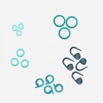 Mindful Collection Markers Mega Pack of 100 Stitch Markers