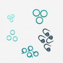 Mindful Collection Markers Mega Pack of 100 Stitch Markers