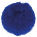 Royal blue Rabbit Pom Pom