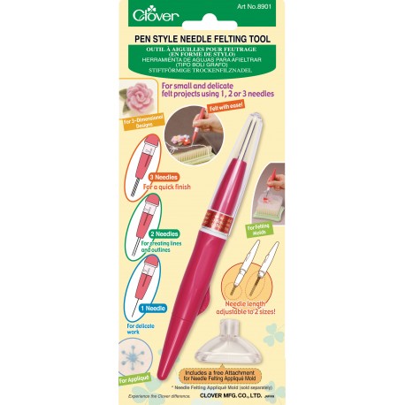 Clover Felting Needle Tool Pen Style