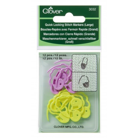 Clover Quick Locking Markers Large