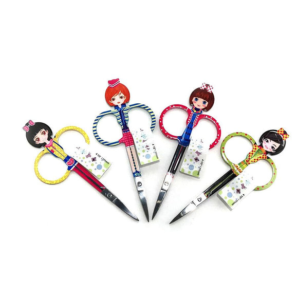 Assortment of lady scissors