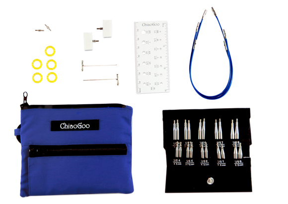 ChiaoGoo Twist Shorties Interchangeable Set - #4-8