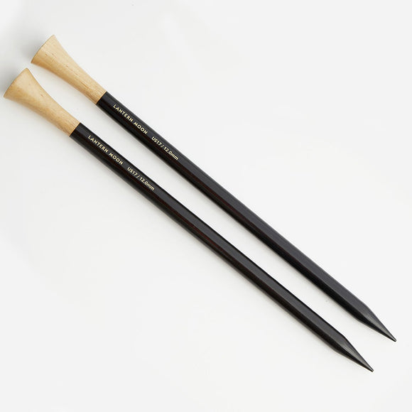 Lantern Moon Ebony Needles - Straight 10"