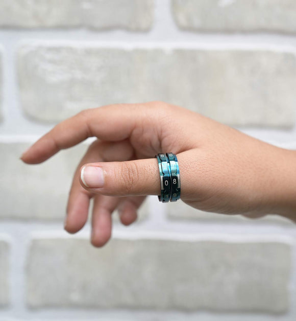 Mindful Row Counter Ring