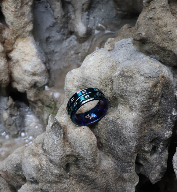 Mindful Row Counter Ring